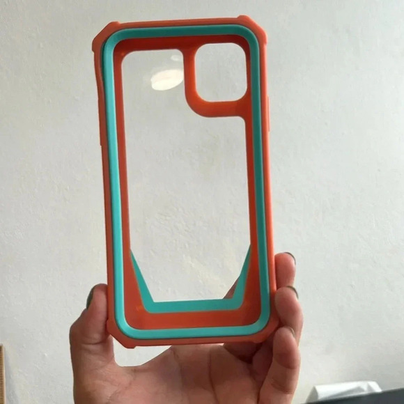 Shockproof Case for iPhone 11 – Coral & Teal Heavy Duty Cover (New!) - Picture 5 of 7